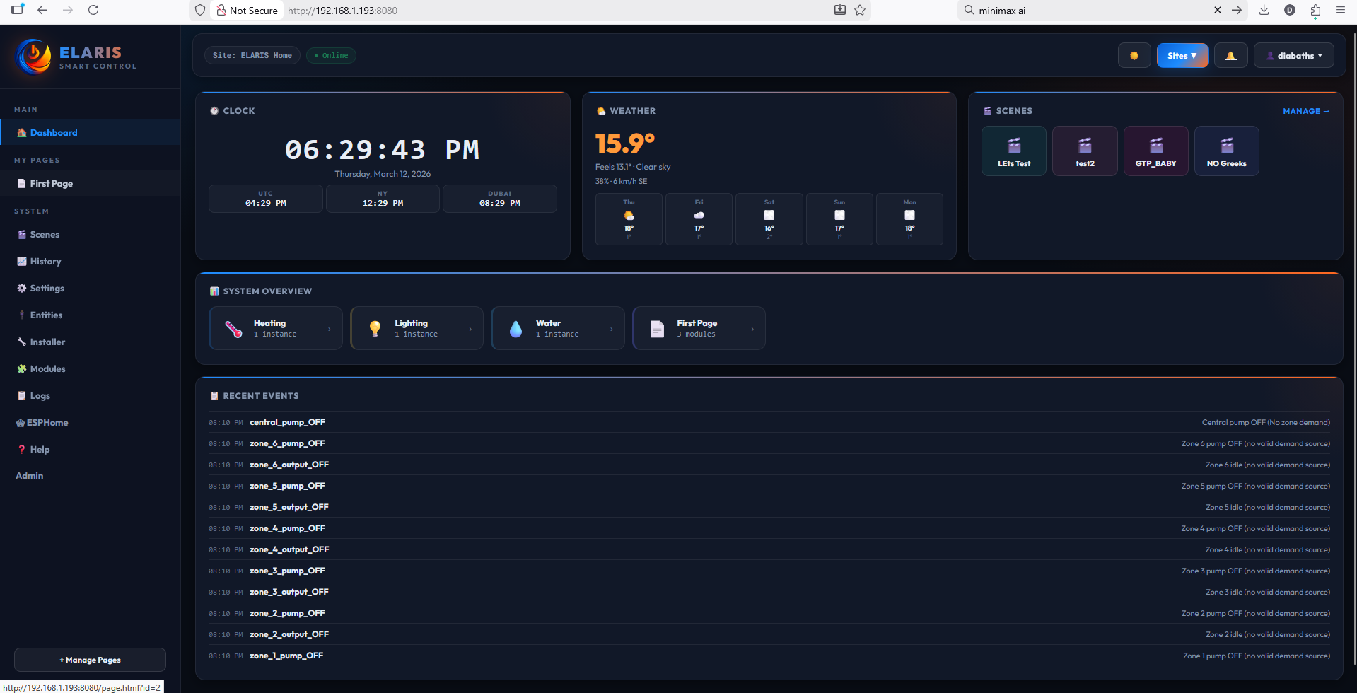 ELARIS modules library